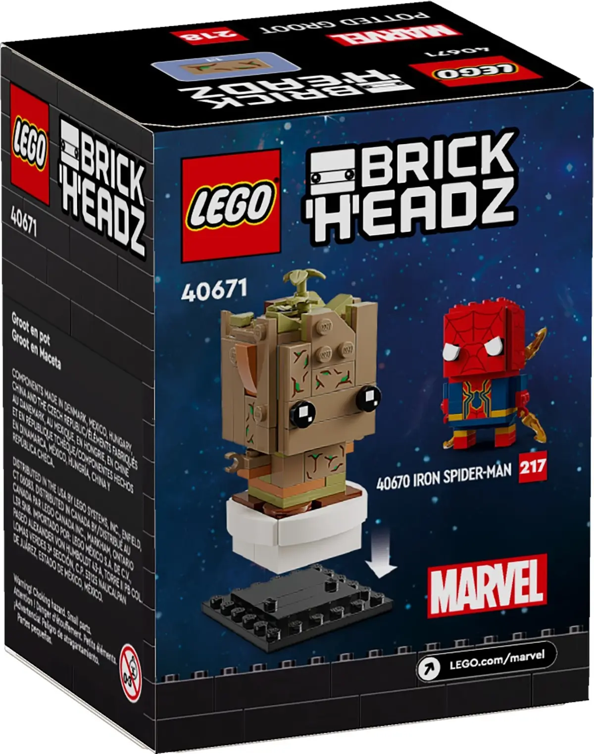 LEGO BrickHeadz 40671 Potted Groot set, image 3