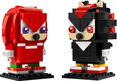 LEGO BrickHeadz 40672 Sonic the Hedgehog: Knuckles & Shadow set