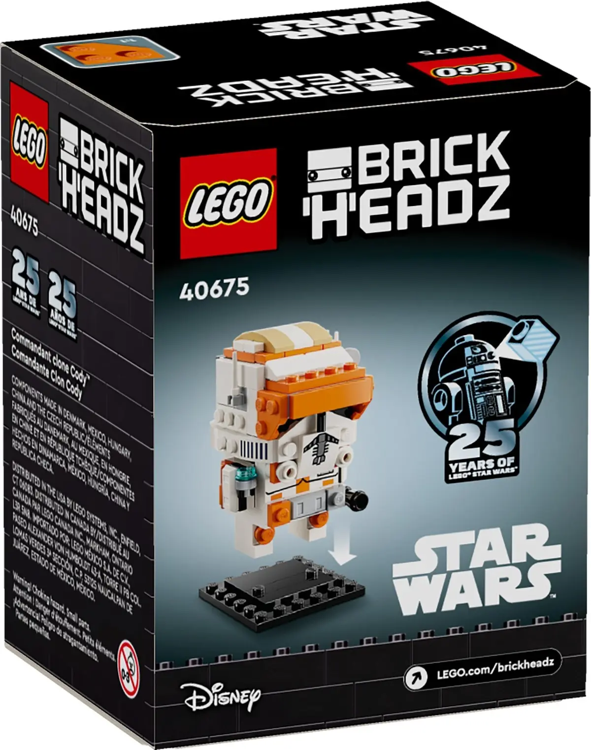 LEGO BrickHeadz 40675 Clone Commander Cody set, image 4