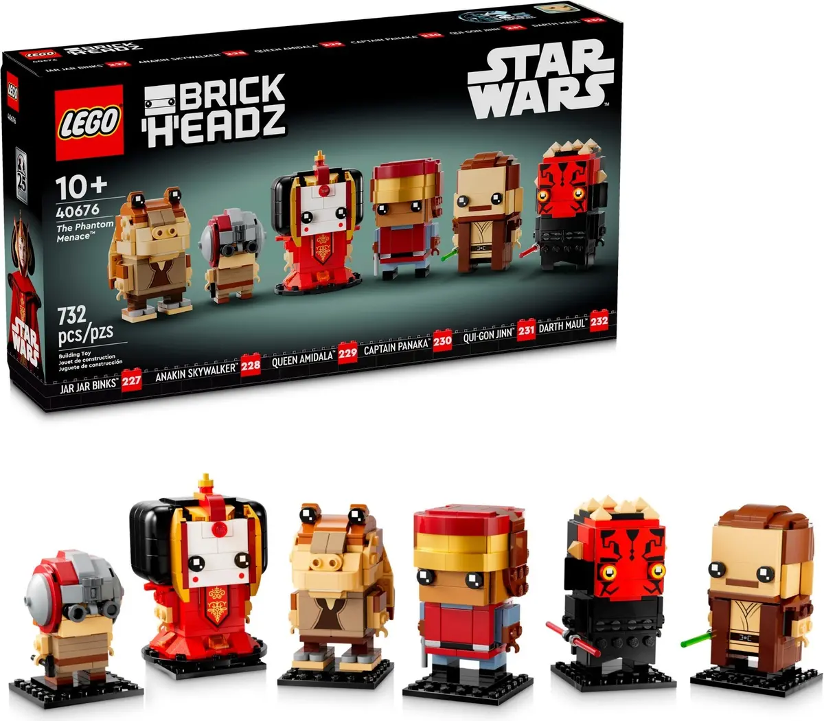 LEGO BrickHeadz 40676 The Phantom Menace set, image 6