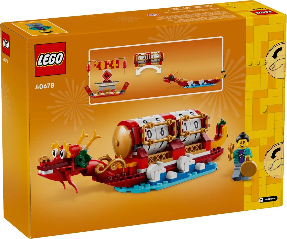 LEGO Seasonal 40678 Festival Calendar set, image 3