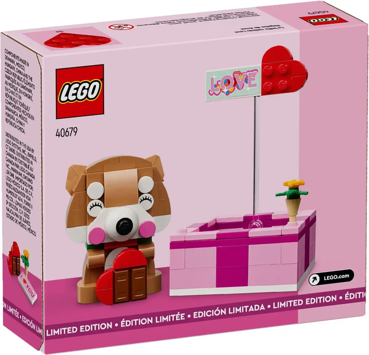 LEGO Seasonal 40679 Love Gift Box set, image 3