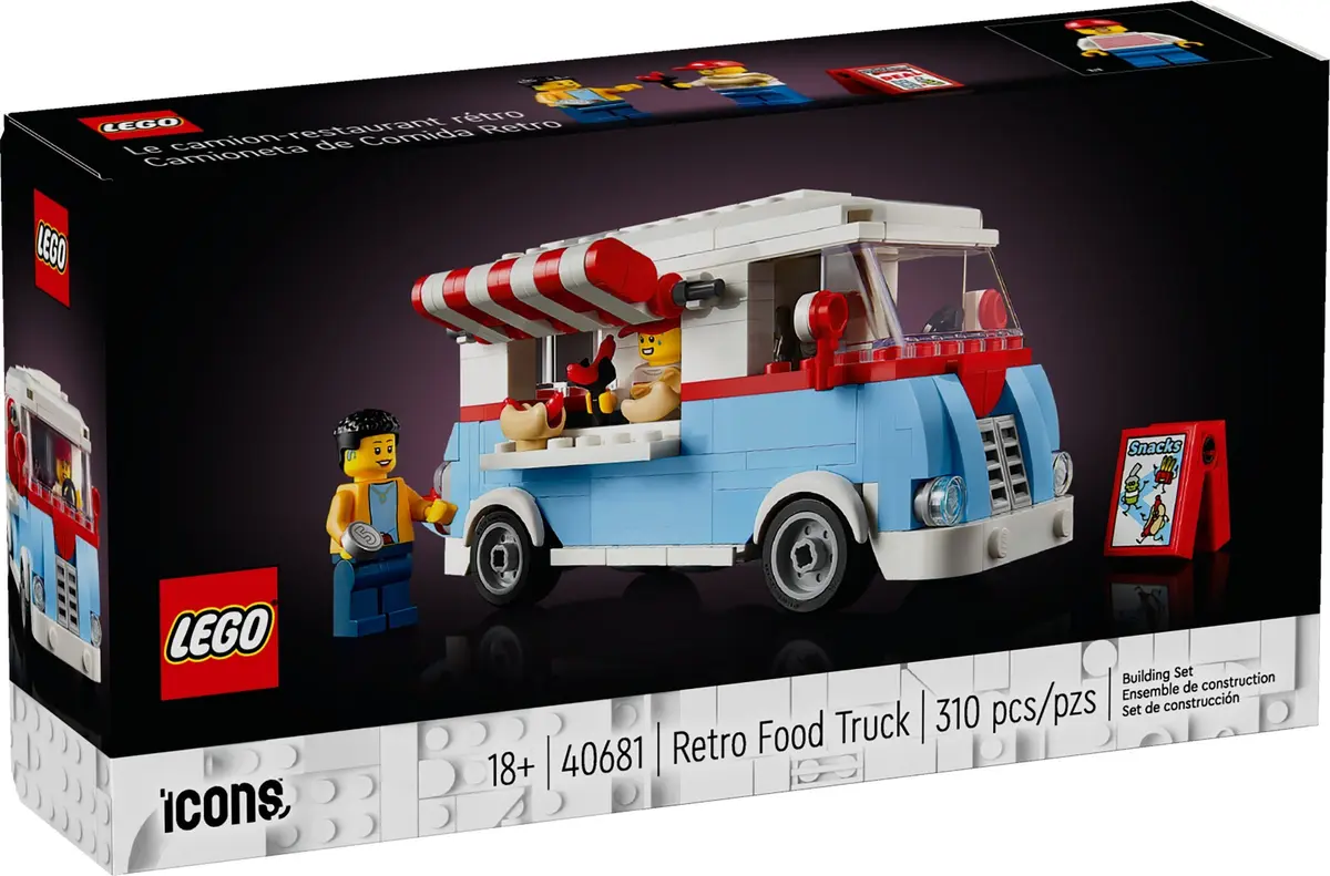 LEGO Icons 40681 Retro Food Truck set, image 2