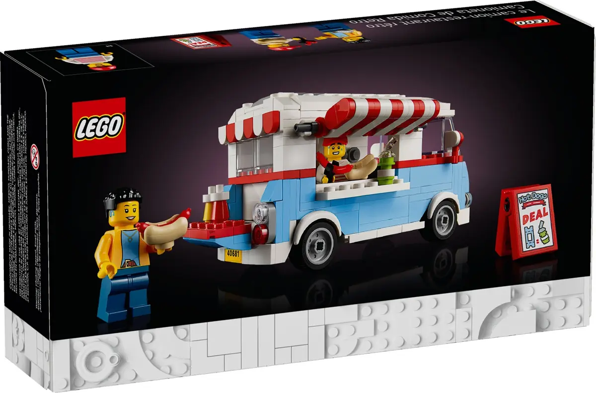 LEGO Icons 40681 Retro Food Truck set, image 3