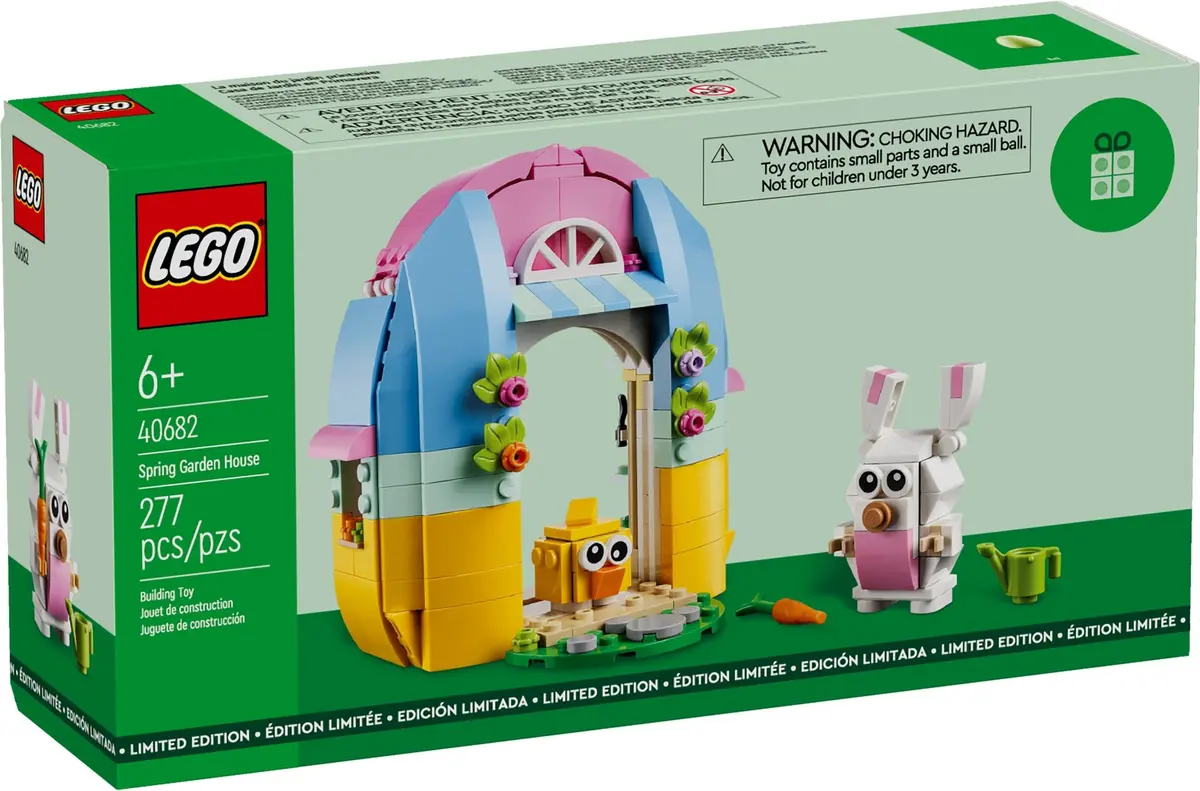 LEGO Seasonal 40682 Spring Garden House set, image 2