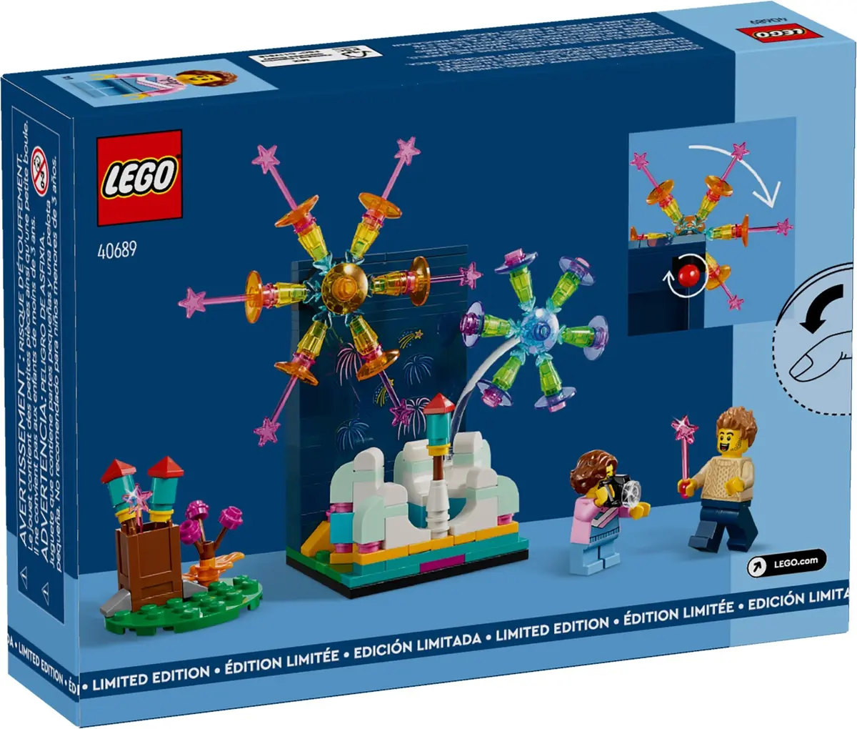 LEGO Promotional 40689 Firework Celebrations set, image 3
