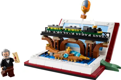 LEGO Promotional 40690 Tribute to Jules Verne's Books set