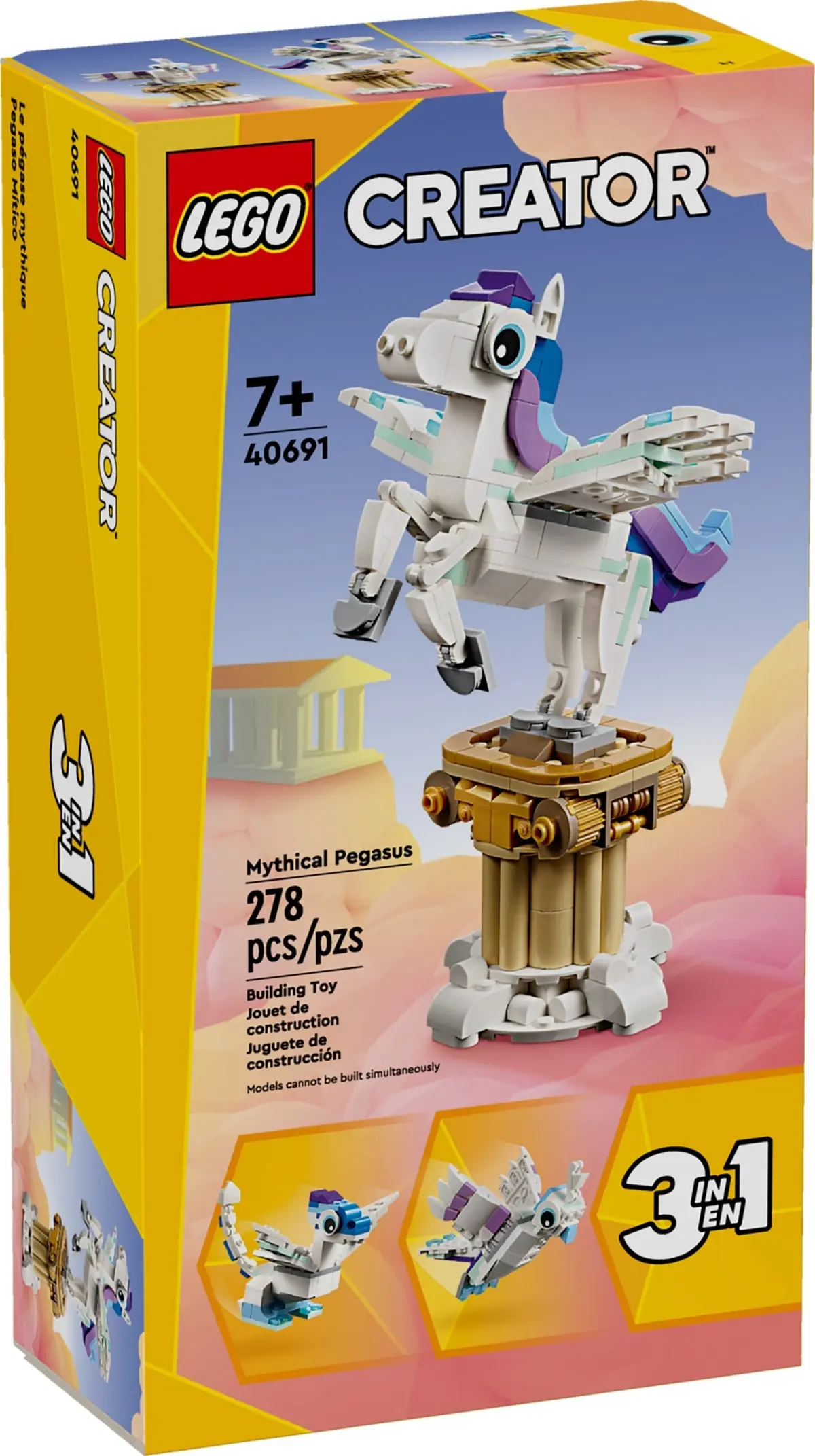 LEGO Creator 40691 Mythical Pegasus set, image 5