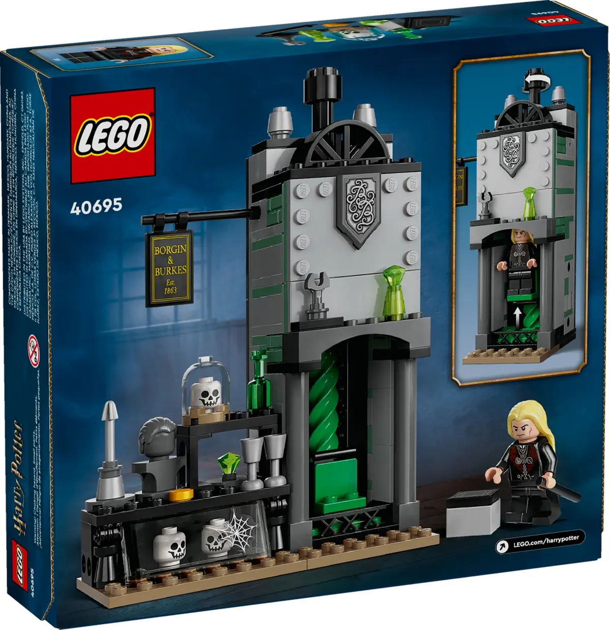 LEGO Harry Potter 40695 Borgin and Burkes: Floo Network set, image 3