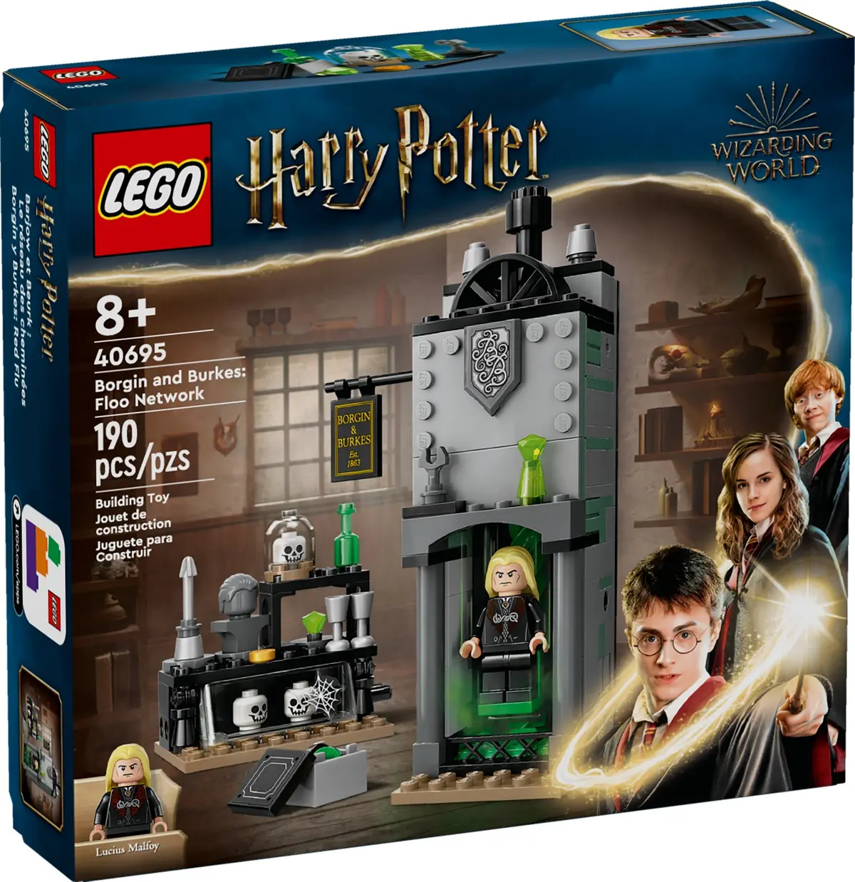 LEGO Harry Potter 40695 Borgin and Burkes: Floo Network set, image 2