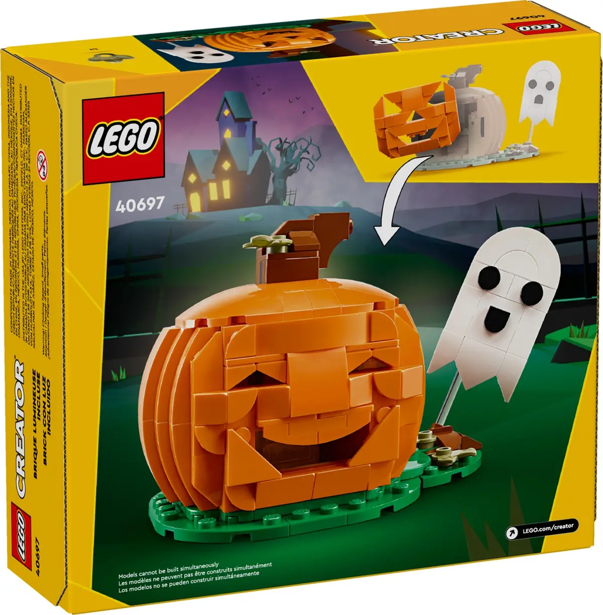 LEGO Creator 40697 Halloween Pumpkin set, image 3