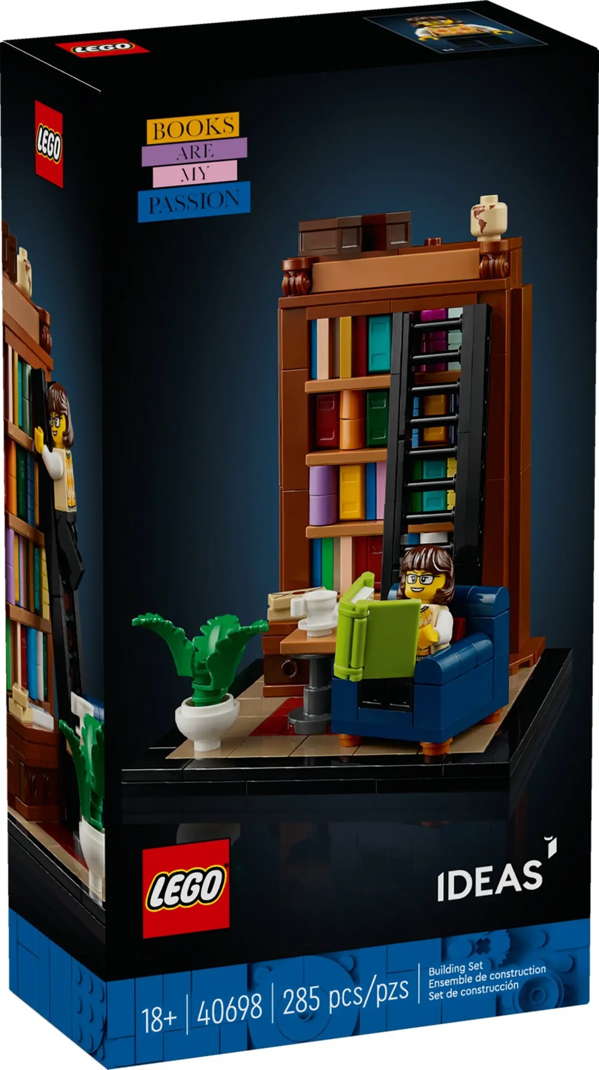 LEGO Ideas 40698 Books Are My Passion set, image 3