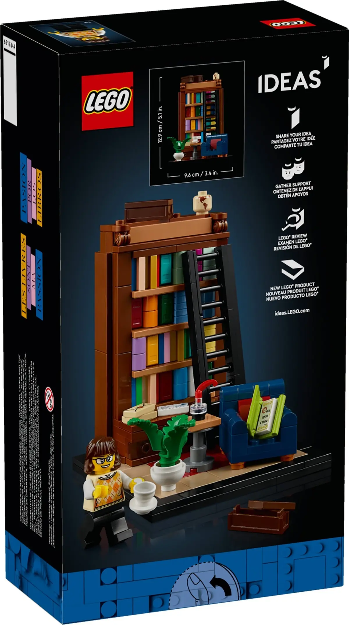 LEGO Ideas 40698 Books Are My Passion set, image 4