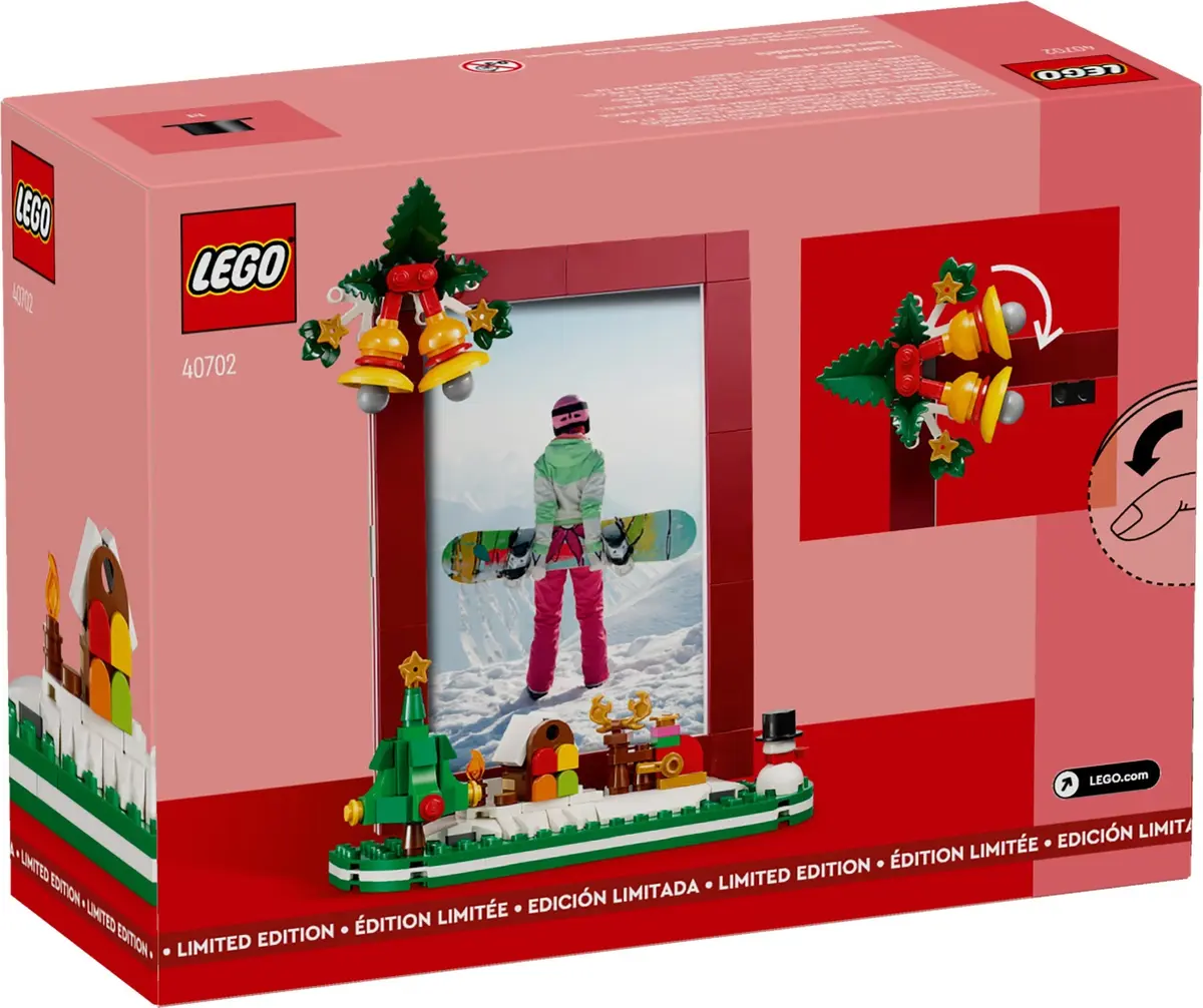 LEGO Seasonal 40702 Christmas Picture Frame set, image 3