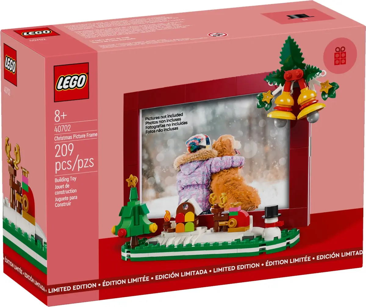 LEGO Seasonal 40702 Christmas Picture Frame set, image 2