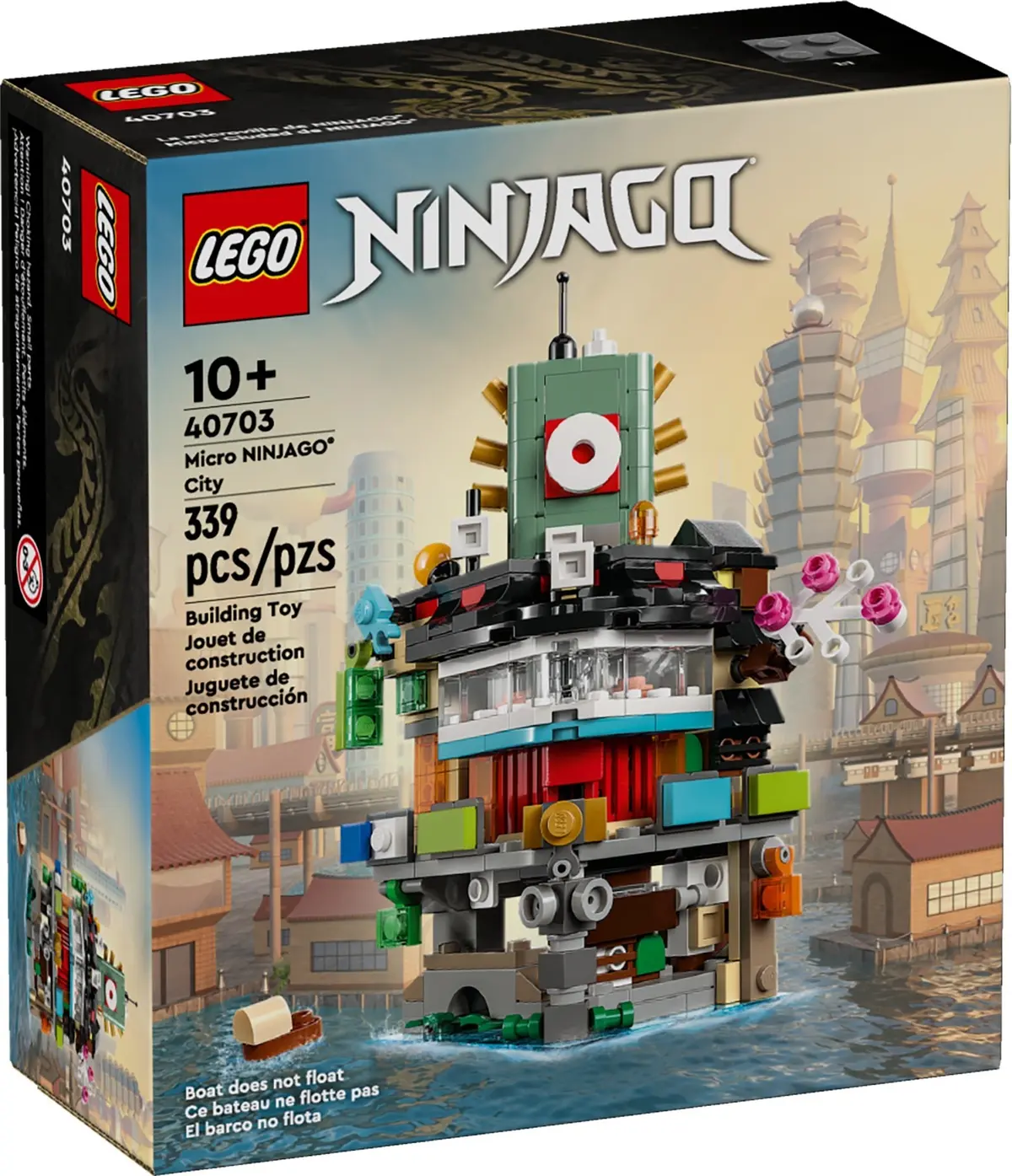 LEGO Ninjago 40703 Micro NINJAGO City set, image 2