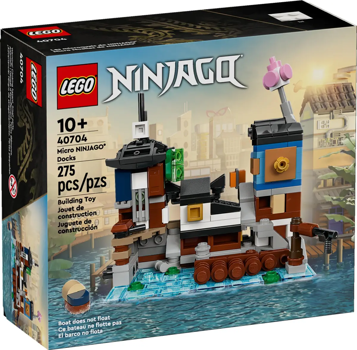LEGO Ninjago 40704 Micro NINJAGO Docks set, image 2