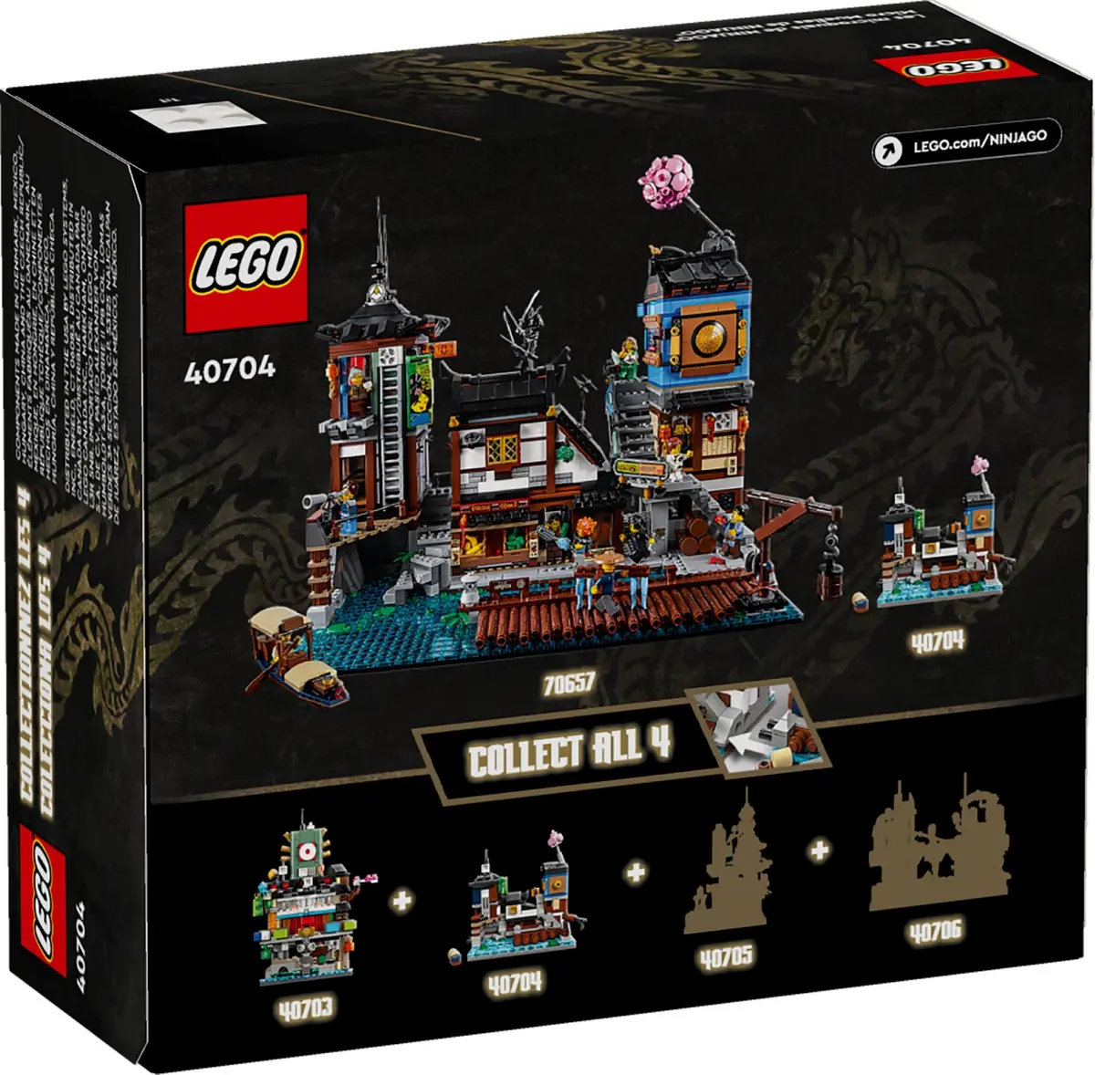 LEGO Ninjago 40704 Micro NINJAGO Docks set, image 3