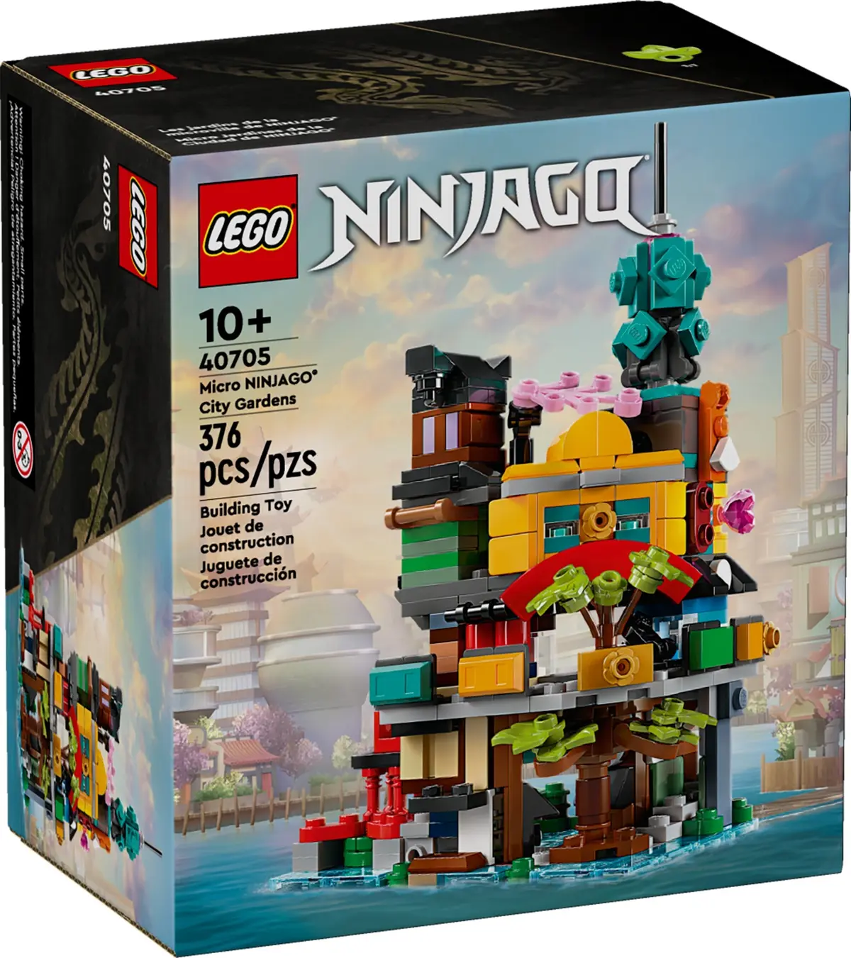 LEGO Ninjago 40705 Micro NINJAGO City Gardens set, image 2