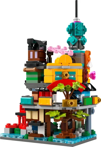LEGO Ninjago 40705 Micro NINJAGO City Gardens set