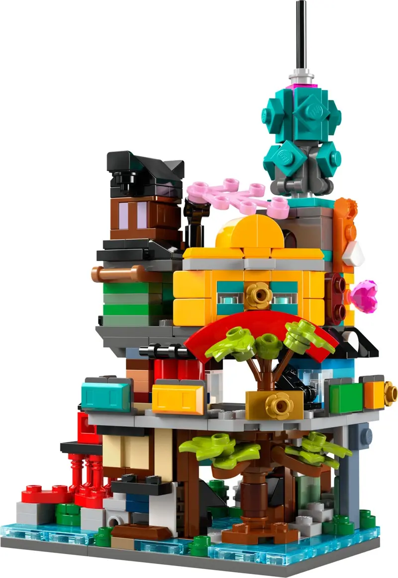LEGO Ninjago 40705 Micro NINJAGO City Gardens set