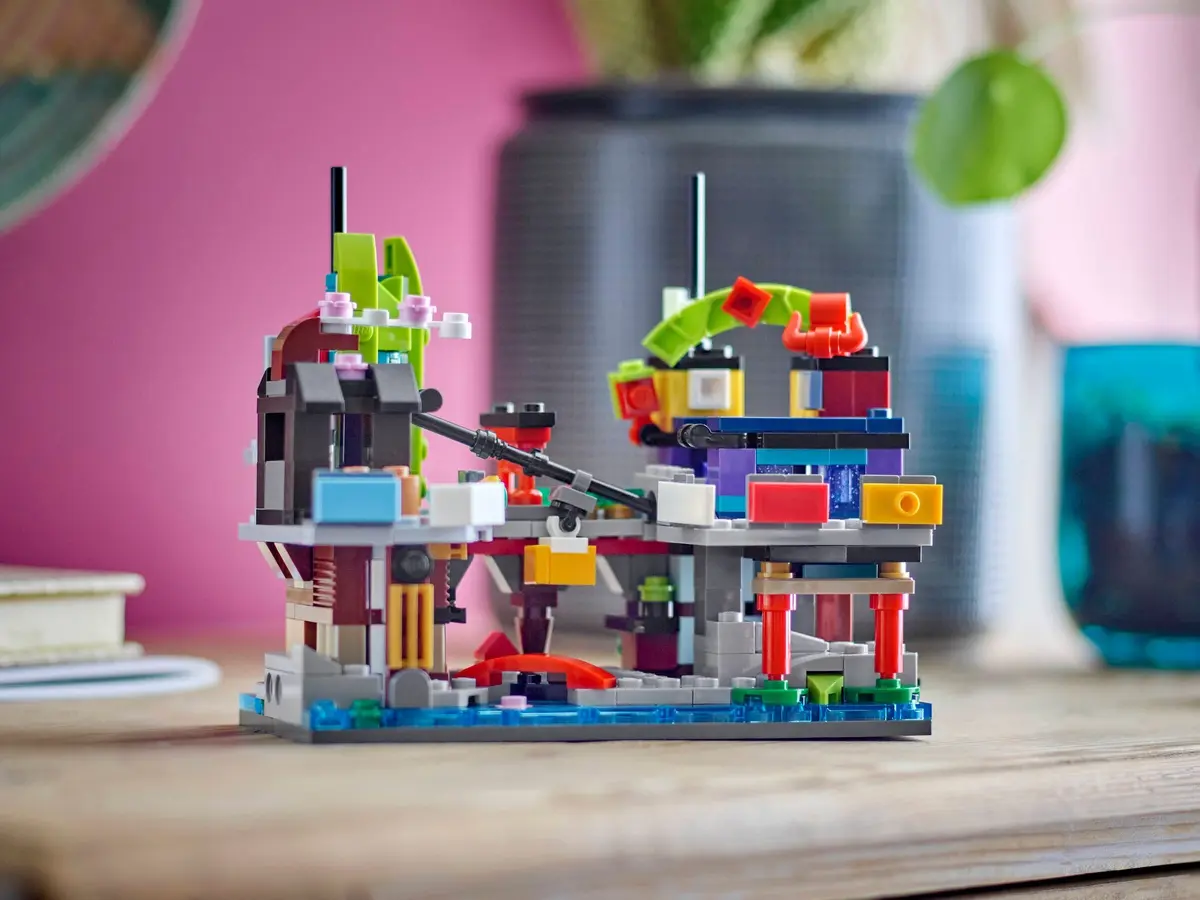 LEGO Ninjago 40706 Micro NINJAGO City Markets set, image 4