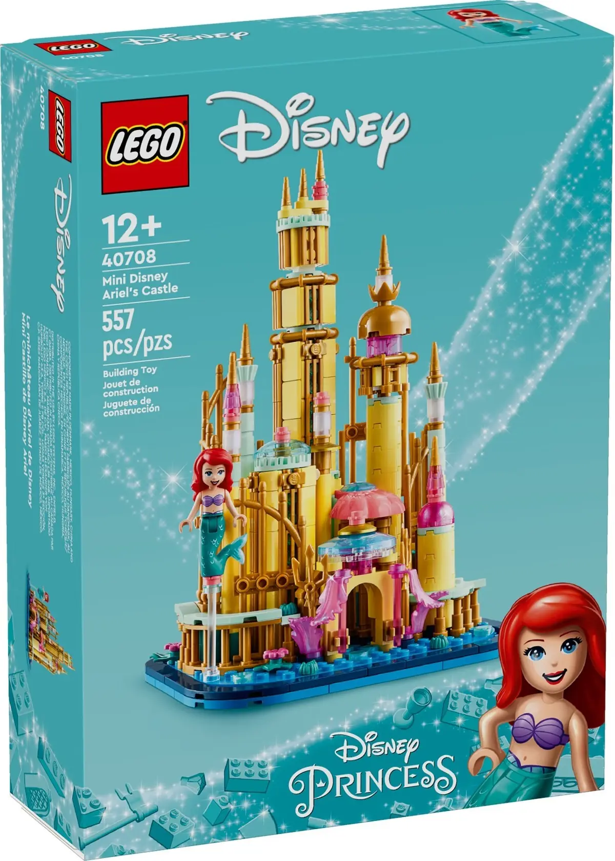 LEGO Disney 40708 Mini Disney Ariel's Castle set, image 2