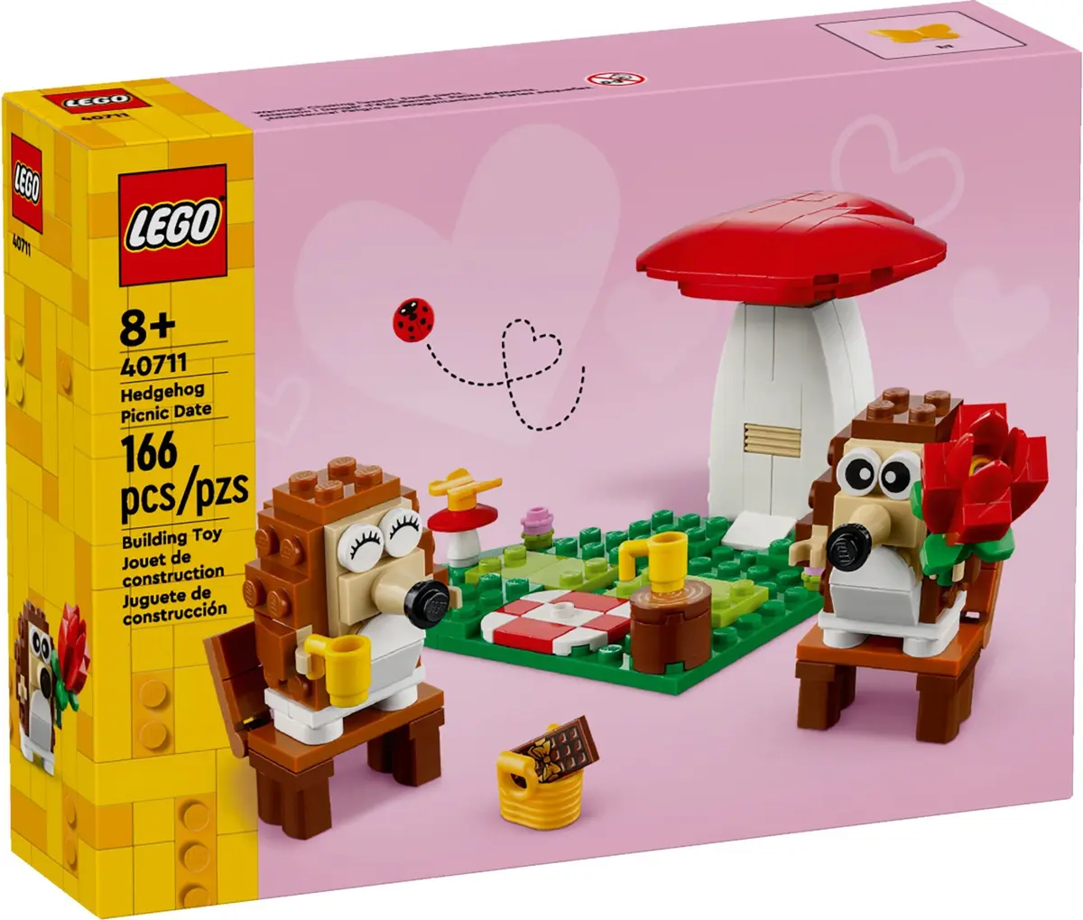 LEGO Seasonal 40711 Hedgehog Picnic Date set, image 2