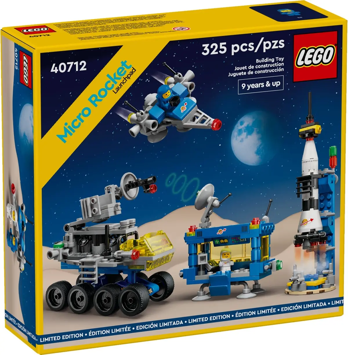 LEGO Icons 40712 Micro Rocket Launchpad set, image 2