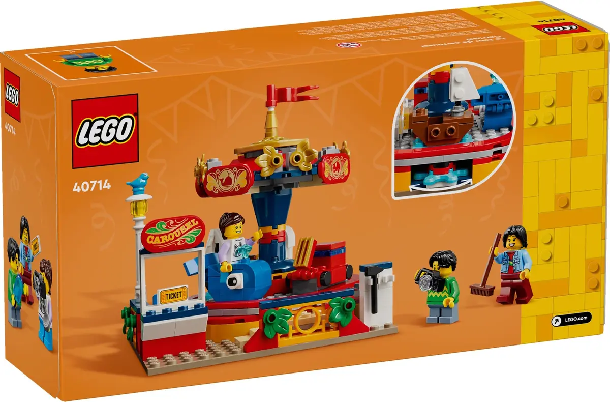 LEGO Miscellaneous 40714 Carousel Ride set, image 3