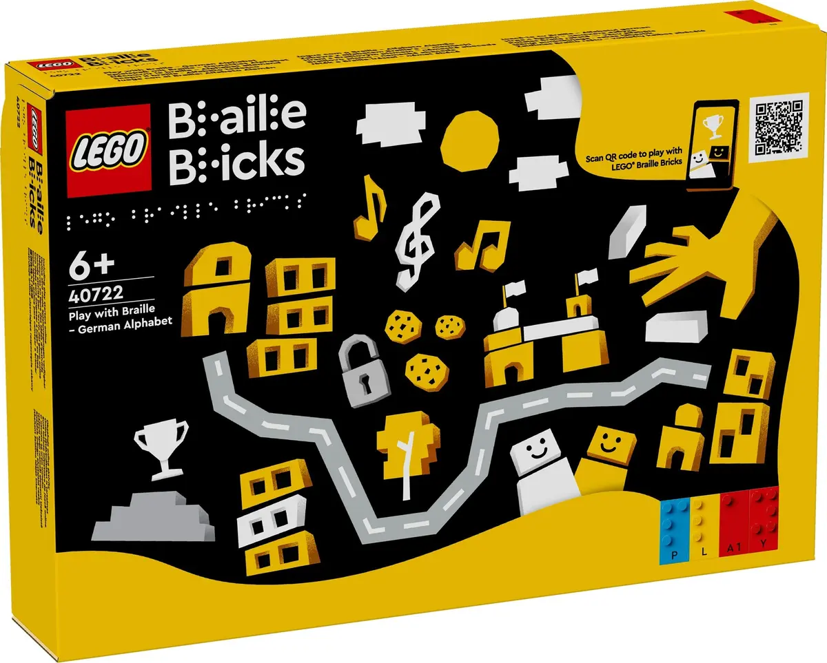 LEGO Miscellaneous 40722 Play with Braille - German Alphabet set, image 7