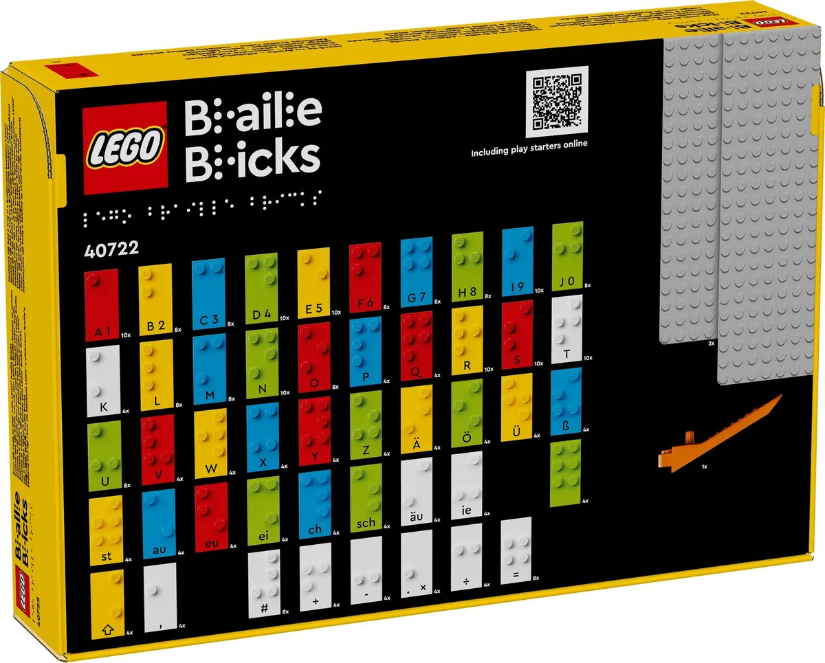 LEGO Miscellaneous 40722 Play with Braille - German Alphabet set, image 8