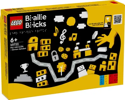 LEGO Miscellaneous 40722 Play with Braille - German Alphabet set