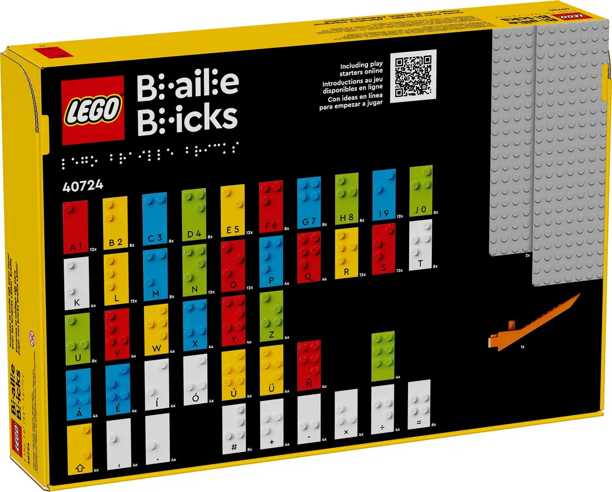 LEGO Miscellaneous 40724 Play with Braille - Spanish Alphabet set, image 8