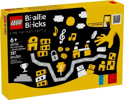 LEGO Miscellaneous 40724 Play with Braille - Spanish Alphabet set