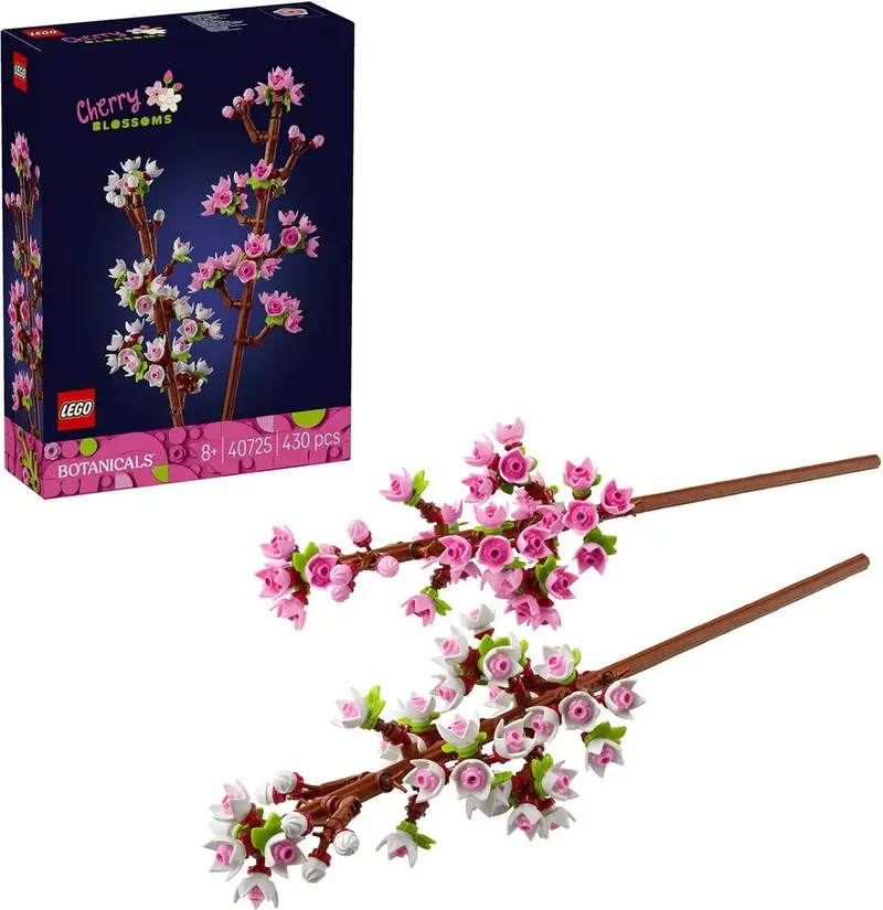 LEGO Botanicals 40725 Cherry Blossoms set, image 2
