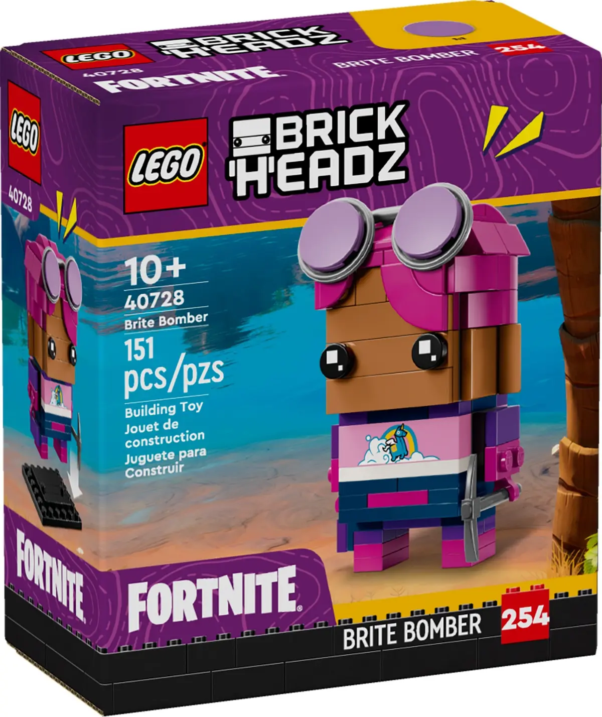 LEGO BrickHeadz 40728 Brite Bomber set, image 2