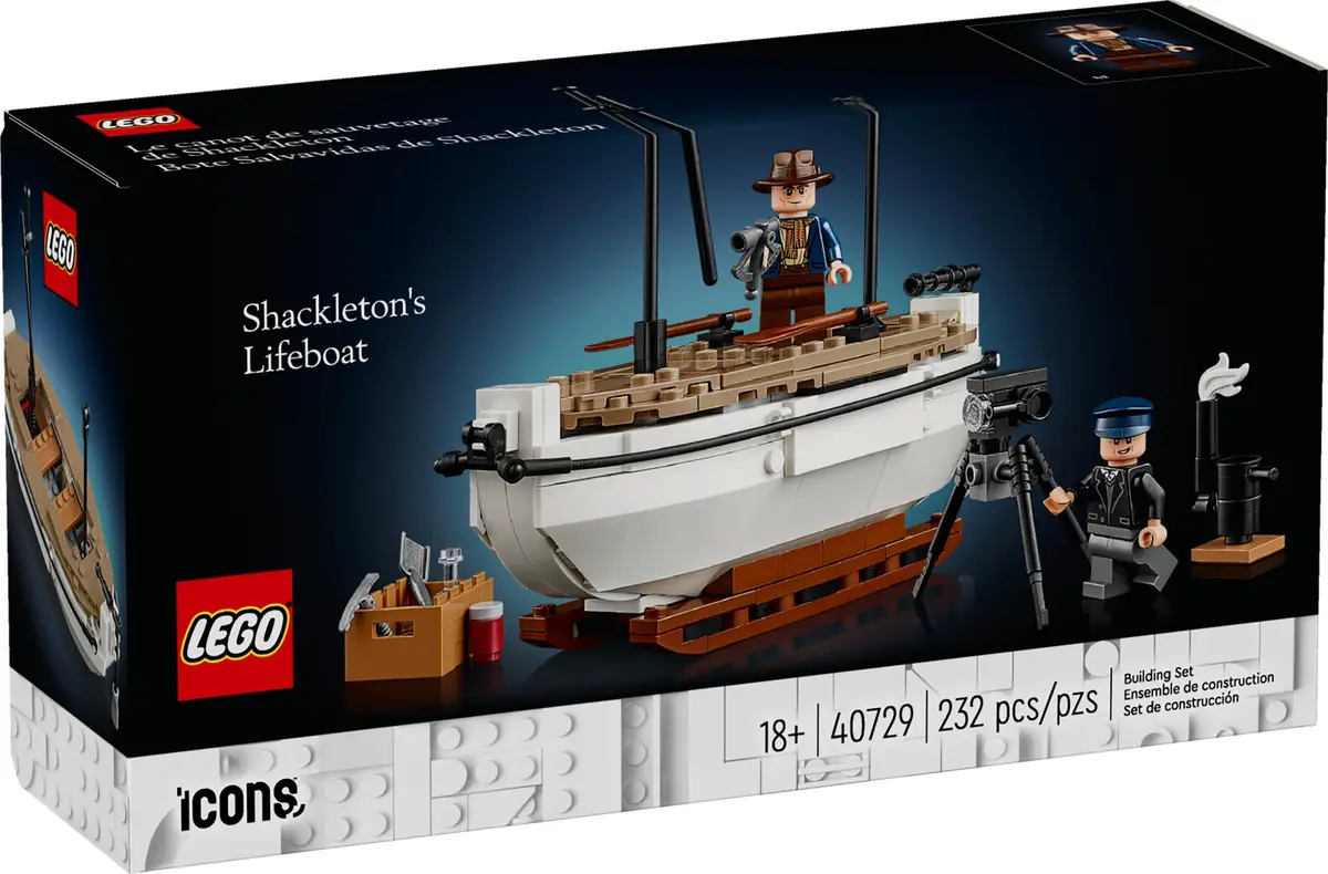LEGO Icons 40729 Shackleton's Lifeboat set, image 2