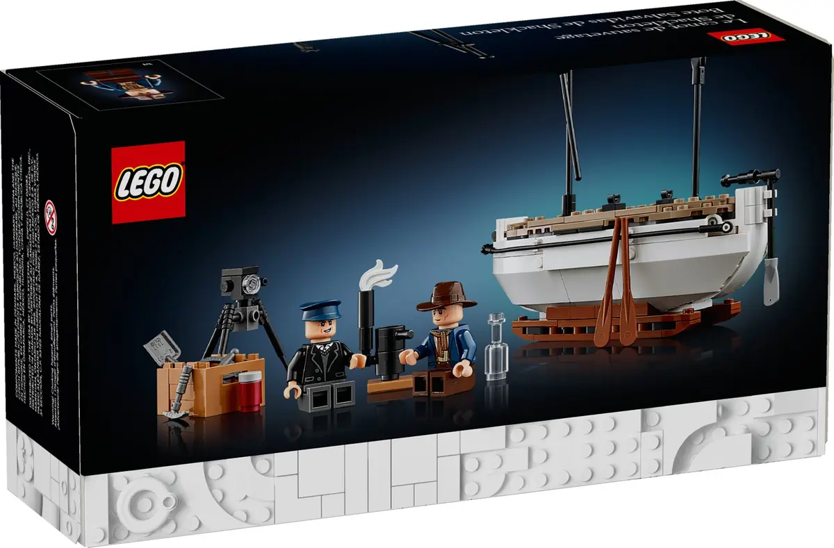 LEGO Icons 40729 Shackleton's Lifeboat set, image 3