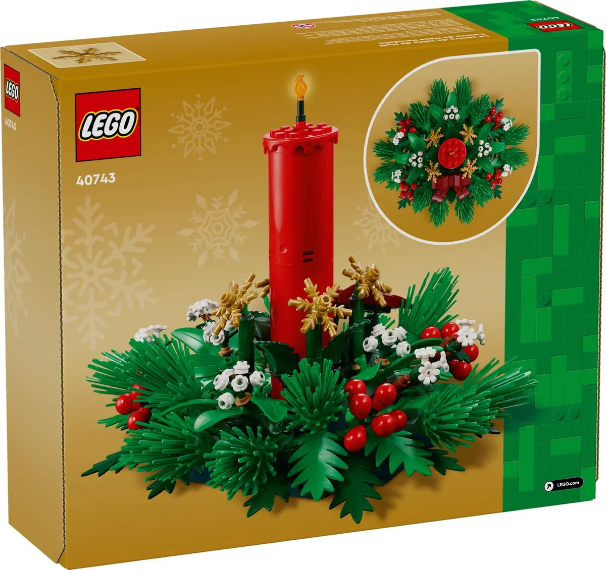 LEGO Seasonal 40743 Christmas Table Decoration set, image 4