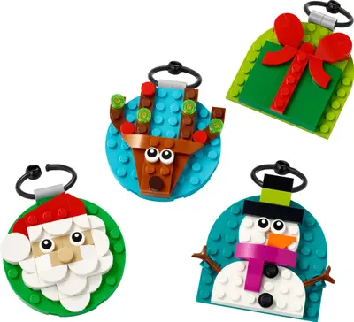 LEGO Seasonal 40744 Christmas Ornament Selection set