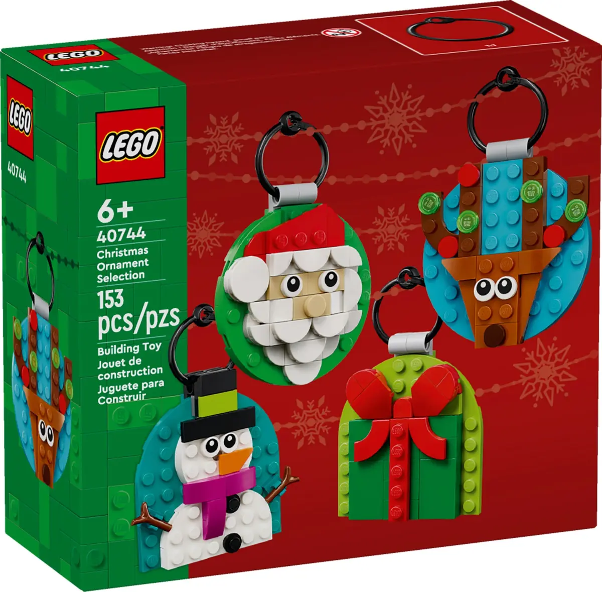 LEGO Seasonal 40744 Christmas Ornament Selection set, image 3