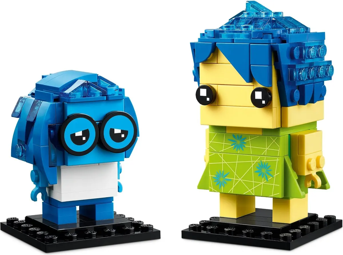LEGO BrickHeadz 40749 Joy, Sadness & Anxiety set, image 6