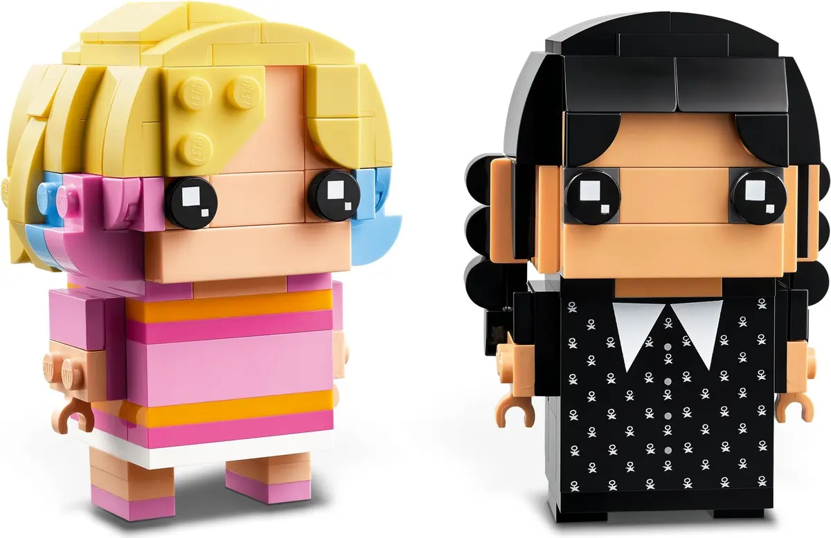 LEGO BrickHeadz 40750 Wednesday & Enid set, image 5