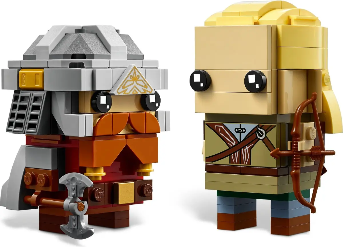 LEGO BrickHeadz 40751 Legolas & Gimli set, image 2