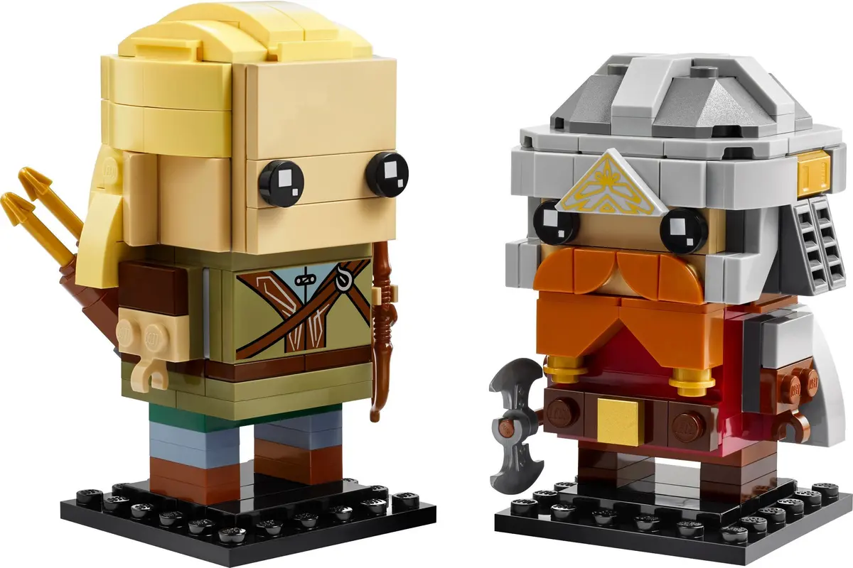 LEGO BrickHeadz 40751 Legolas & Gimli set