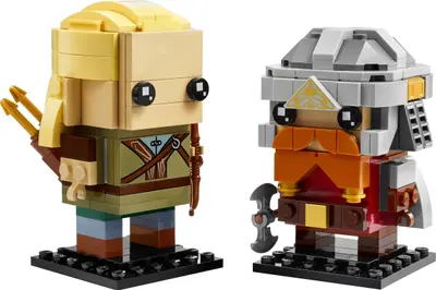LEGO BrickHeadz 40751 Legolas & Gimli set
