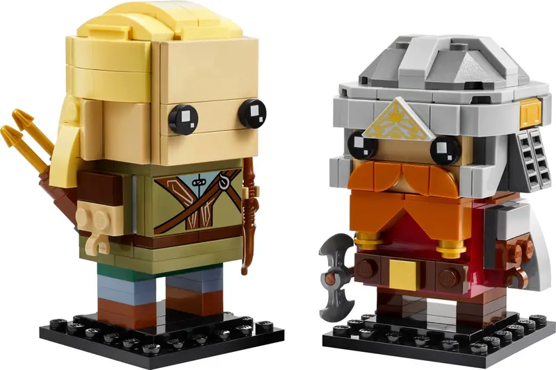 LEGO BrickHeadz 40751 Legolas & Gimli set