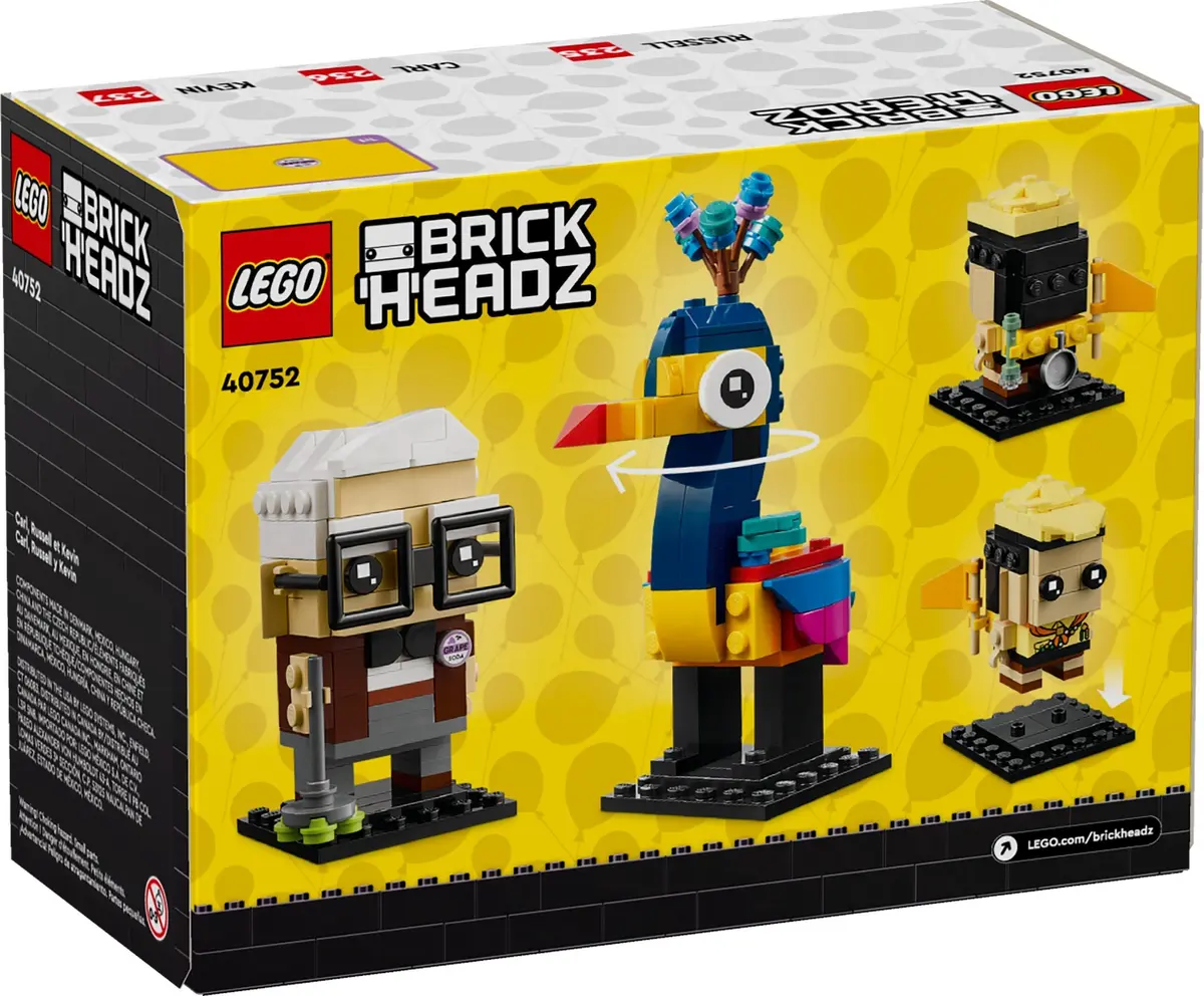LEGO BrickHeadz 40752 Carl, Russell & Kevin set, image 2