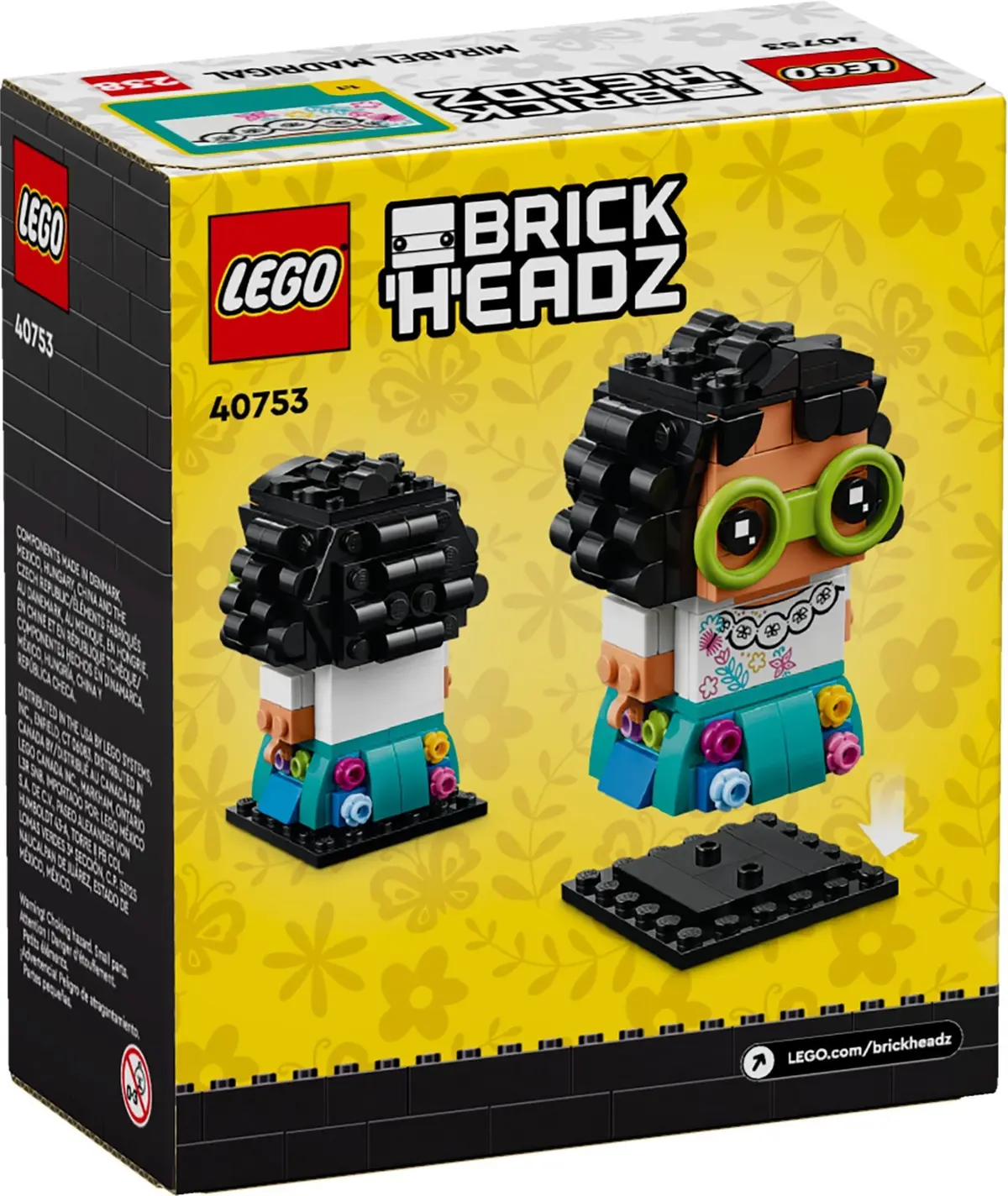 LEGO BrickHeadz 40753 Mirabel Madrigal set, image 3
